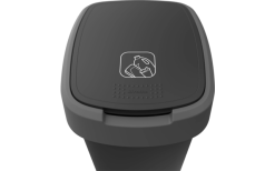 Rotho Twist Abfalleimer Mit Schwing- Und Klappdeckel 25 Liter Lime Grün -Camping-Haushalt Verkaufs 688983 4830074