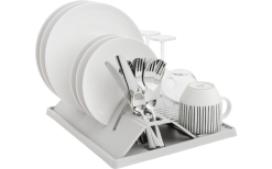 Rotho Spacewonder Geschirrabtropfer Faltbar Cool Grau -Camping-Haushalt Verkaufs 689121 4792820 1