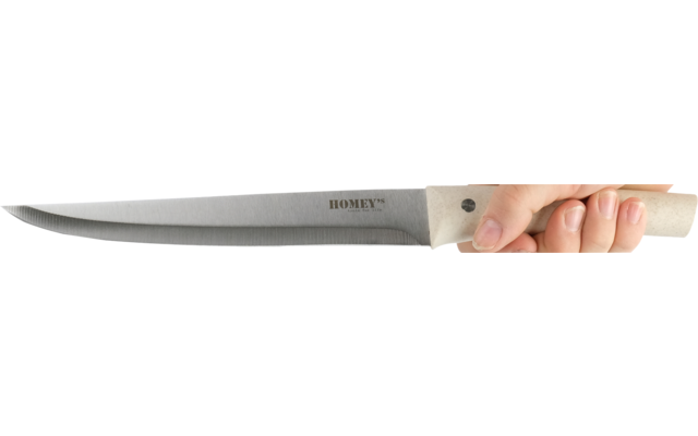 Homeys Vitt Fleischmesser 33 Cm Beige/silber 3 Homeys Vitt Fleischmesser 33 Cm Beige/silber