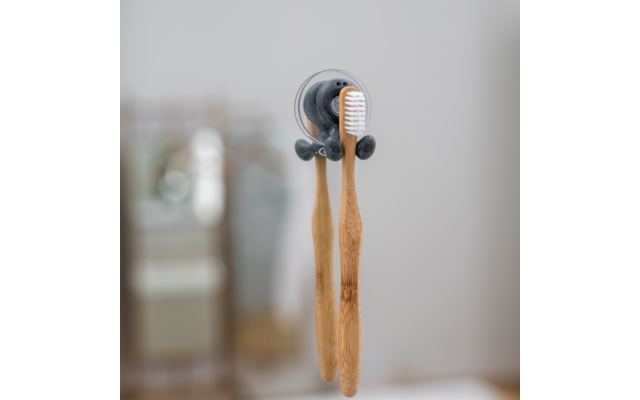 Koziol Tommy Zahnbürstenhalter Desert Sand 4 Koziol Tommy Zahnbürstenhalter Desert Sand – Bild 2