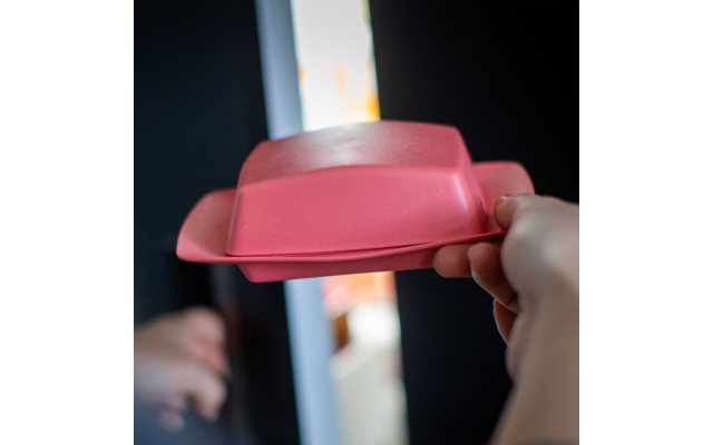 Koziol Rio Butterdose Nature Leaf Green 5 Koziol Rio Butterdose Nature Leaf Green – Bild 3