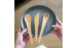 Koziol Rio Besteckset 3 Teilig Nature Ash Grey 6 Koziol Rio Besteckset 3 Teilig Nature Ash Grey -Camping-Haushalt Verkaufs 730793 4917731