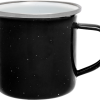 Origin Outdoors Emaille Tasse 360 Ml Schwarz -Camping-Haushalt Verkaufs 746381 5037254