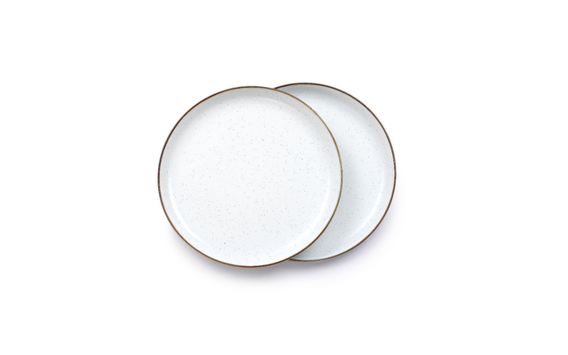 Barebones Teller 2er Set Egg Shell 4 Barebones Teller 2er Set Egg Shell – Bild 2