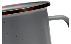 Barebones Becher 2 Stück 9,5 X 9,5 X 8,9 Stone Grey -Camping-Haushalt Verkaufs 772379 5137673